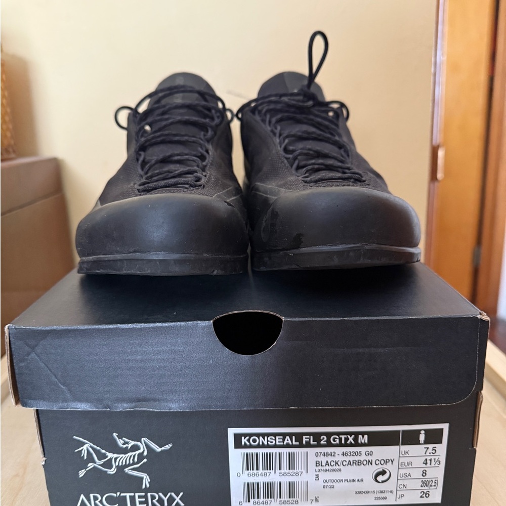 Arc'teryx Konseal FL Men's Athletic Shoes - Black - Picture 2 of 2